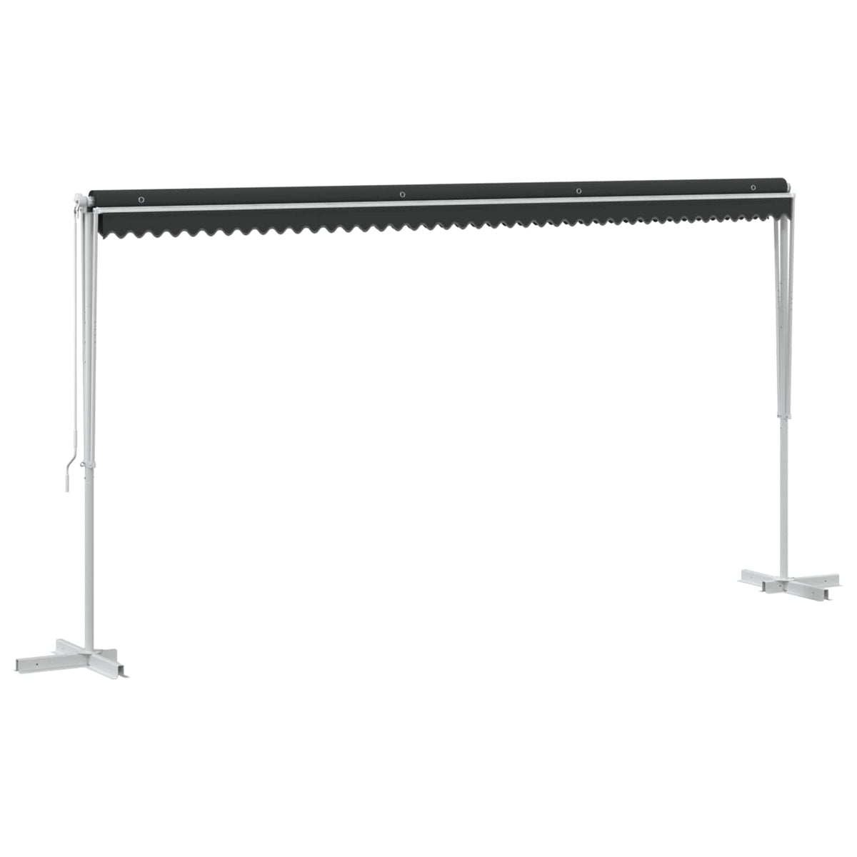 Free Standing Awning Anthracite 5 x 3 m Polyester
