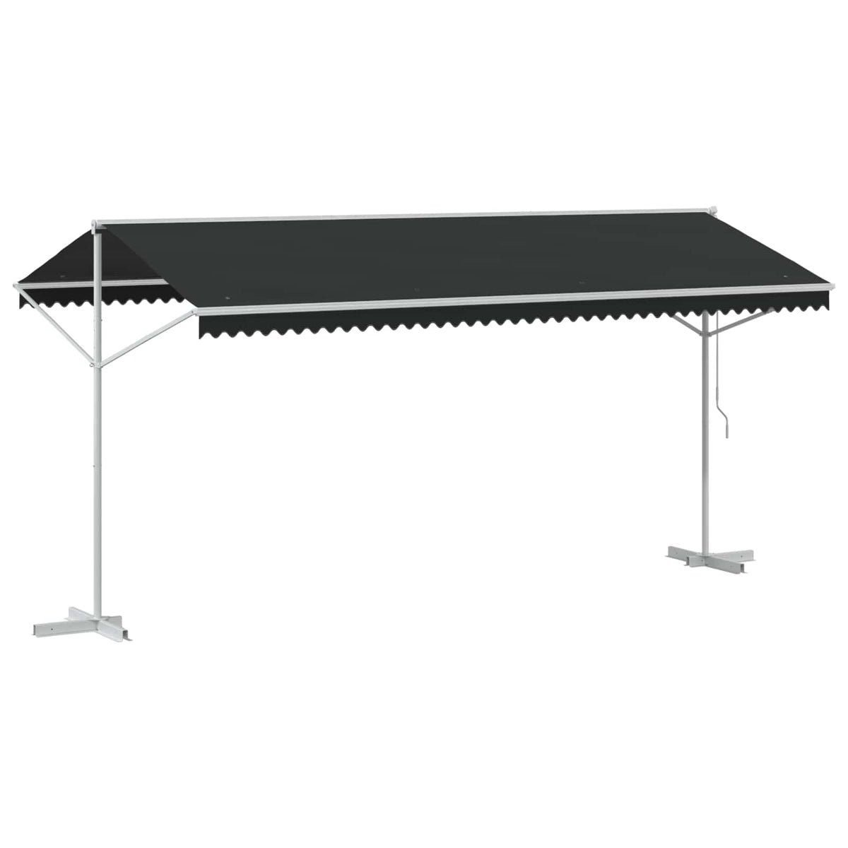 Free Standing Awning Anthracite 5 x 3 m Polyester