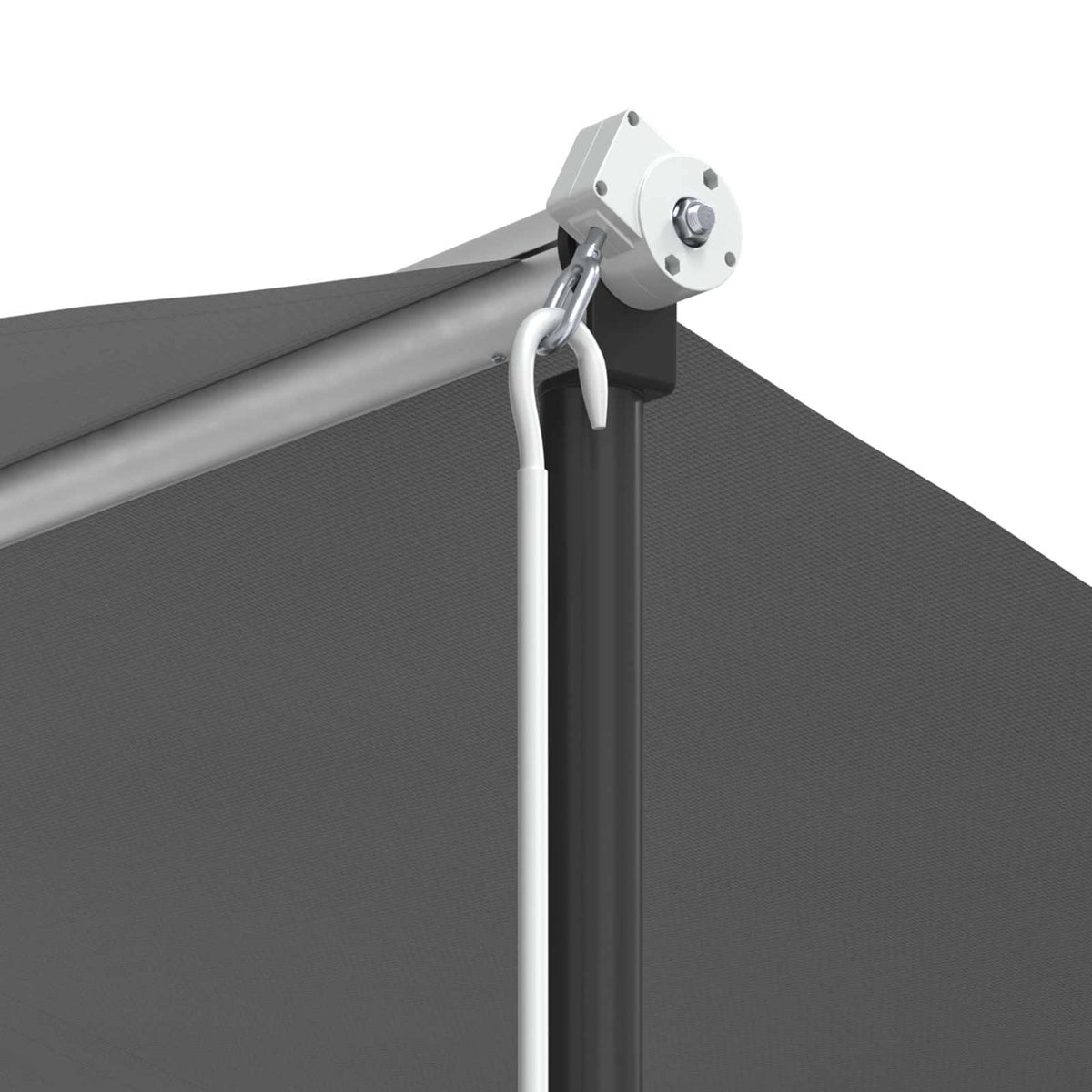 Free Standing Awning Grey 5 x 3 m Polyester