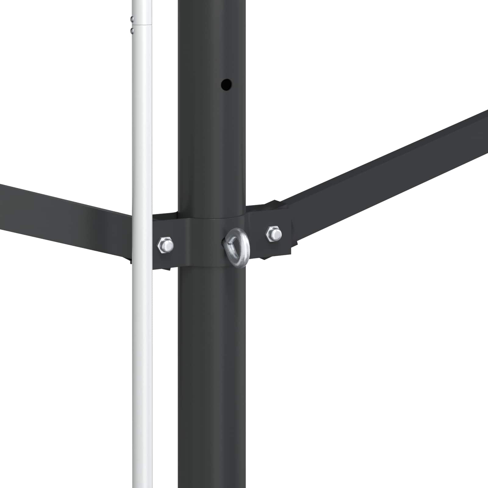 Free Standing Awning Grey 5 x 3 m Polyester