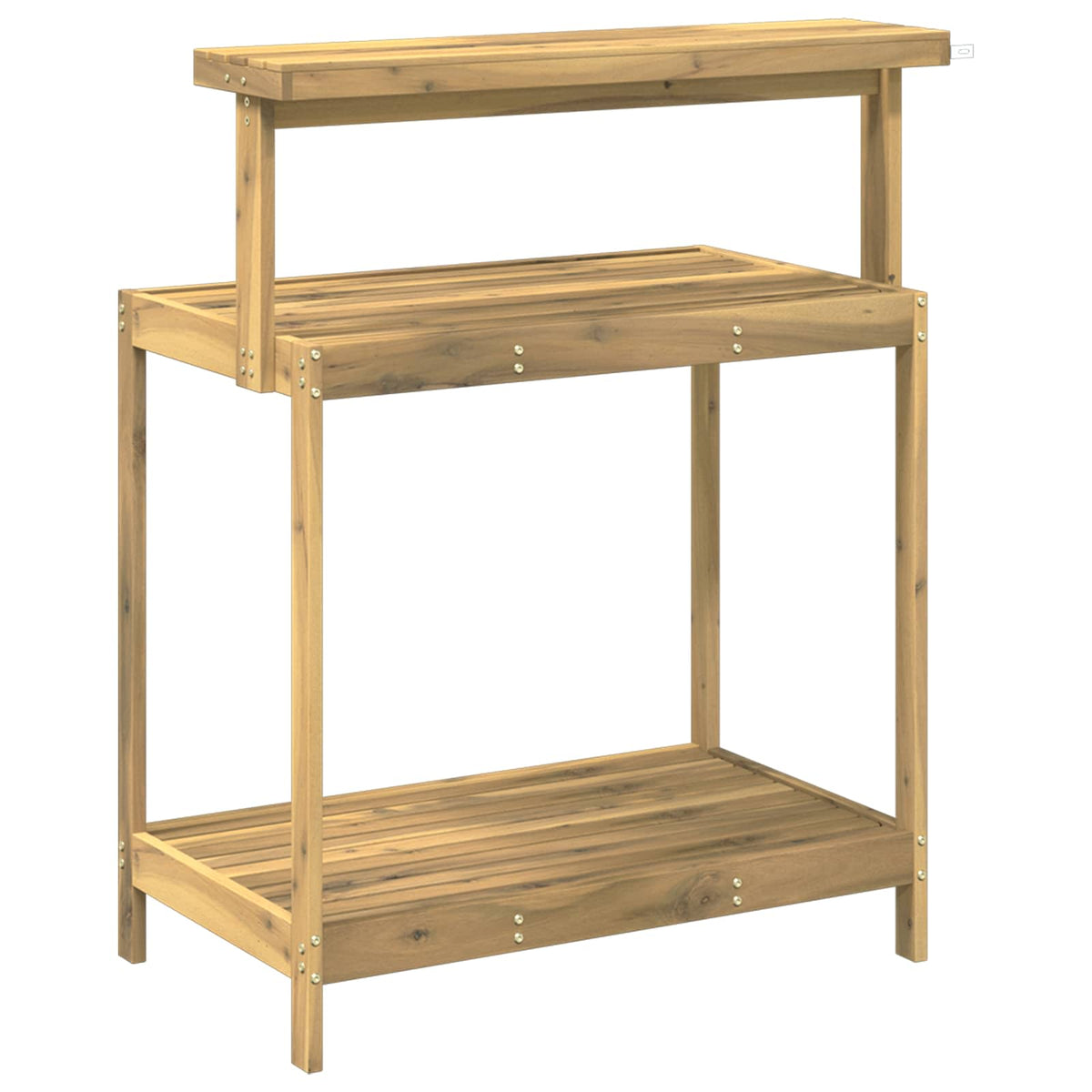 Outdoor Potting Bench 86.5 x 48.5 x 106 cm Solid Acacia Wood