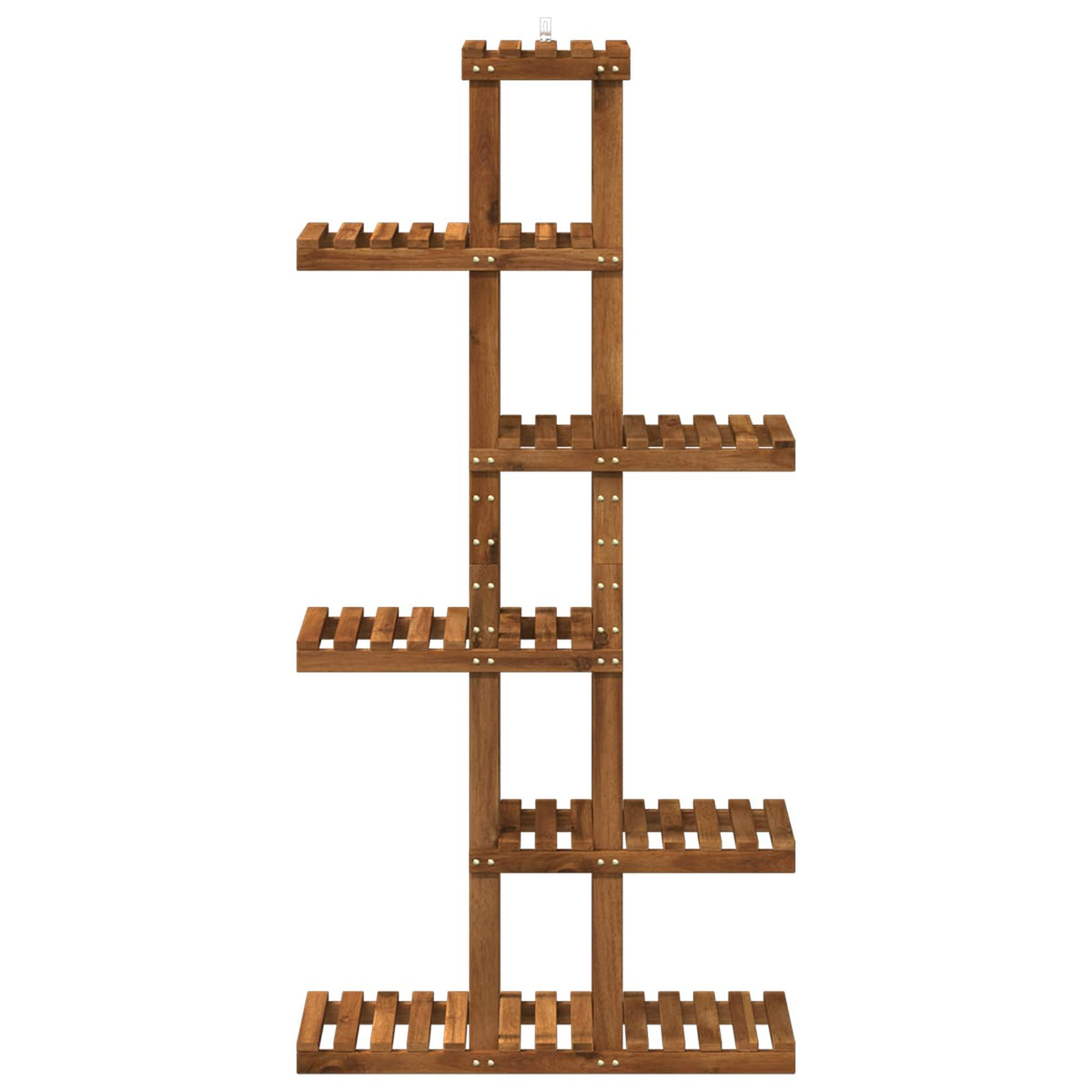 Plant Stand Natural 68 x 23.5 x 140 cm Solid Acacia Wood