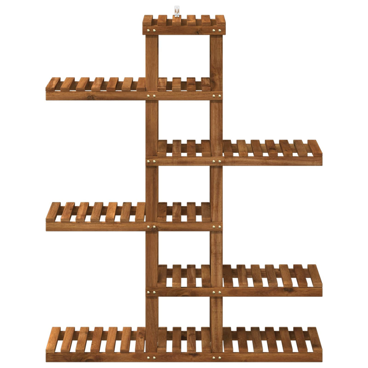 Plant Stand Natural 93 x 25 x 114.5 cm Solid Acacia Wood