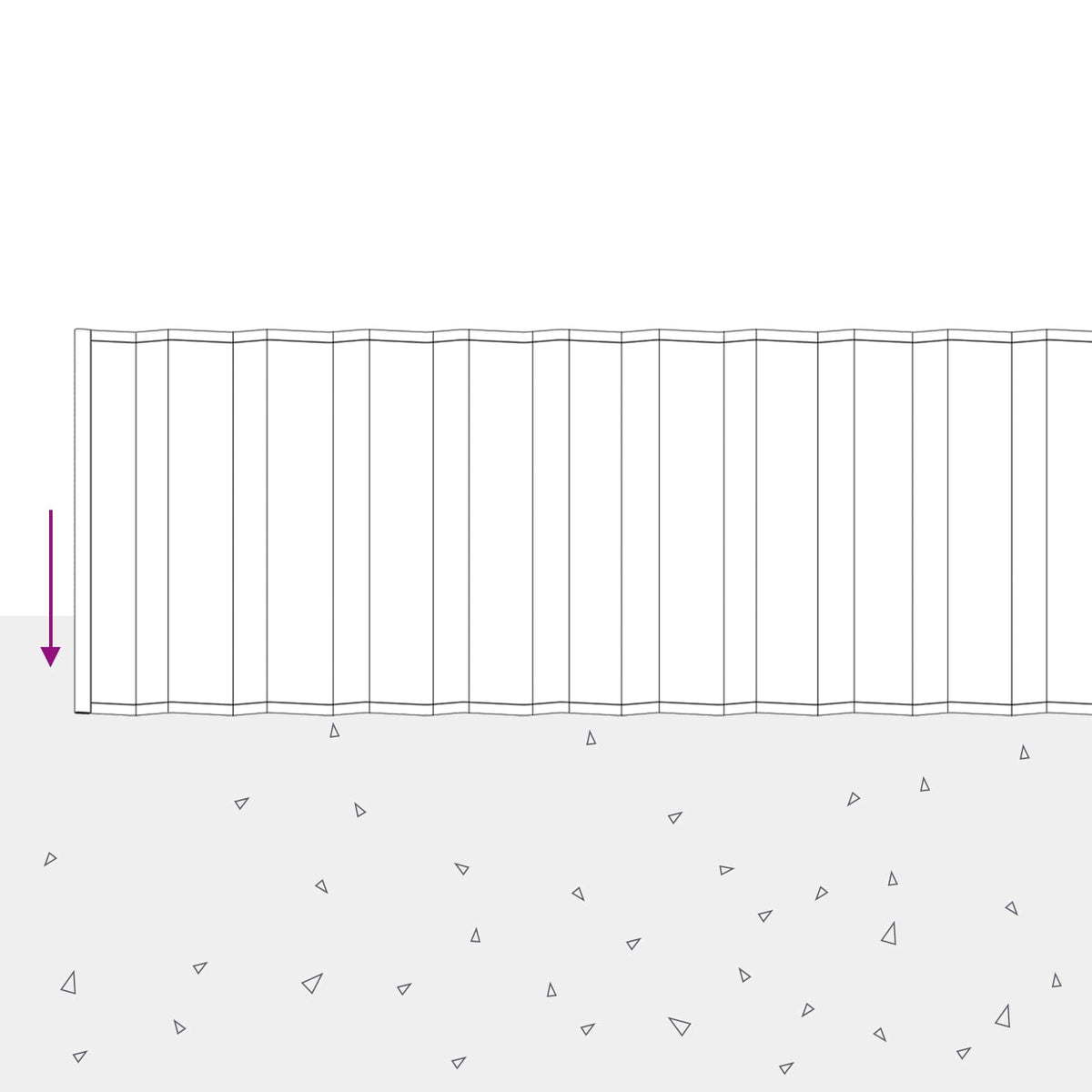Lawn Edging 20 m x 15 cm Galvanised Steel Silver