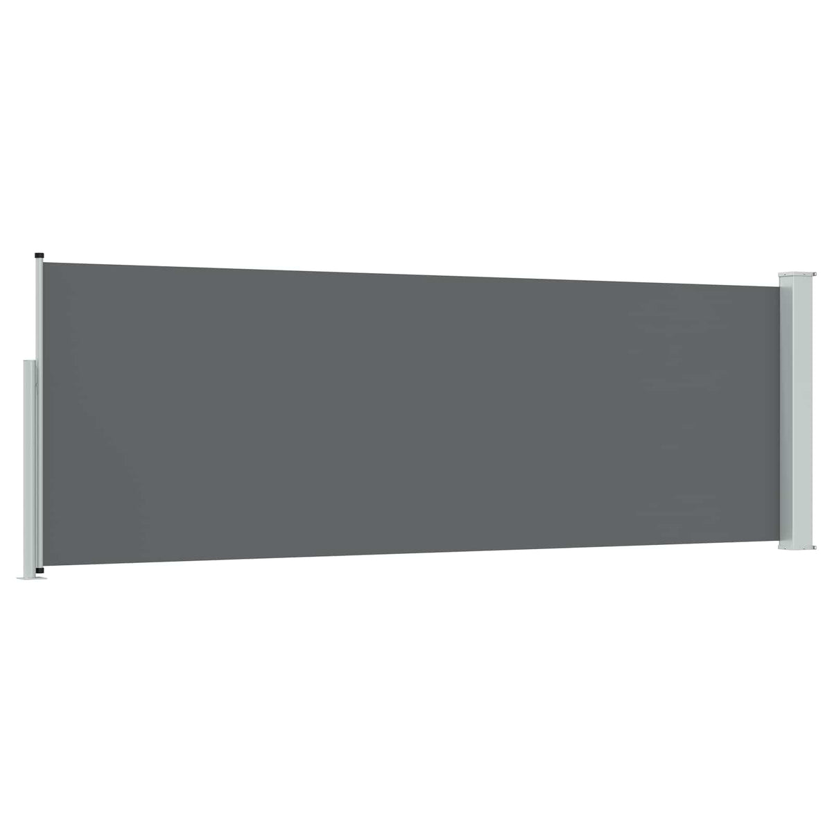 Retractable Side Awning Anthracite 300 x 100 cm Polyester