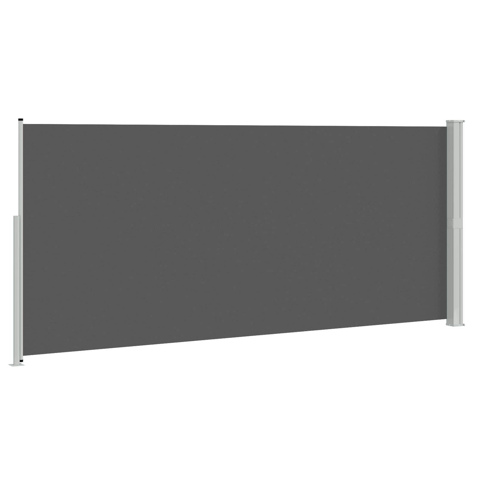 Retractable Side Awning Anthracite 600 x 200 cm Polyester