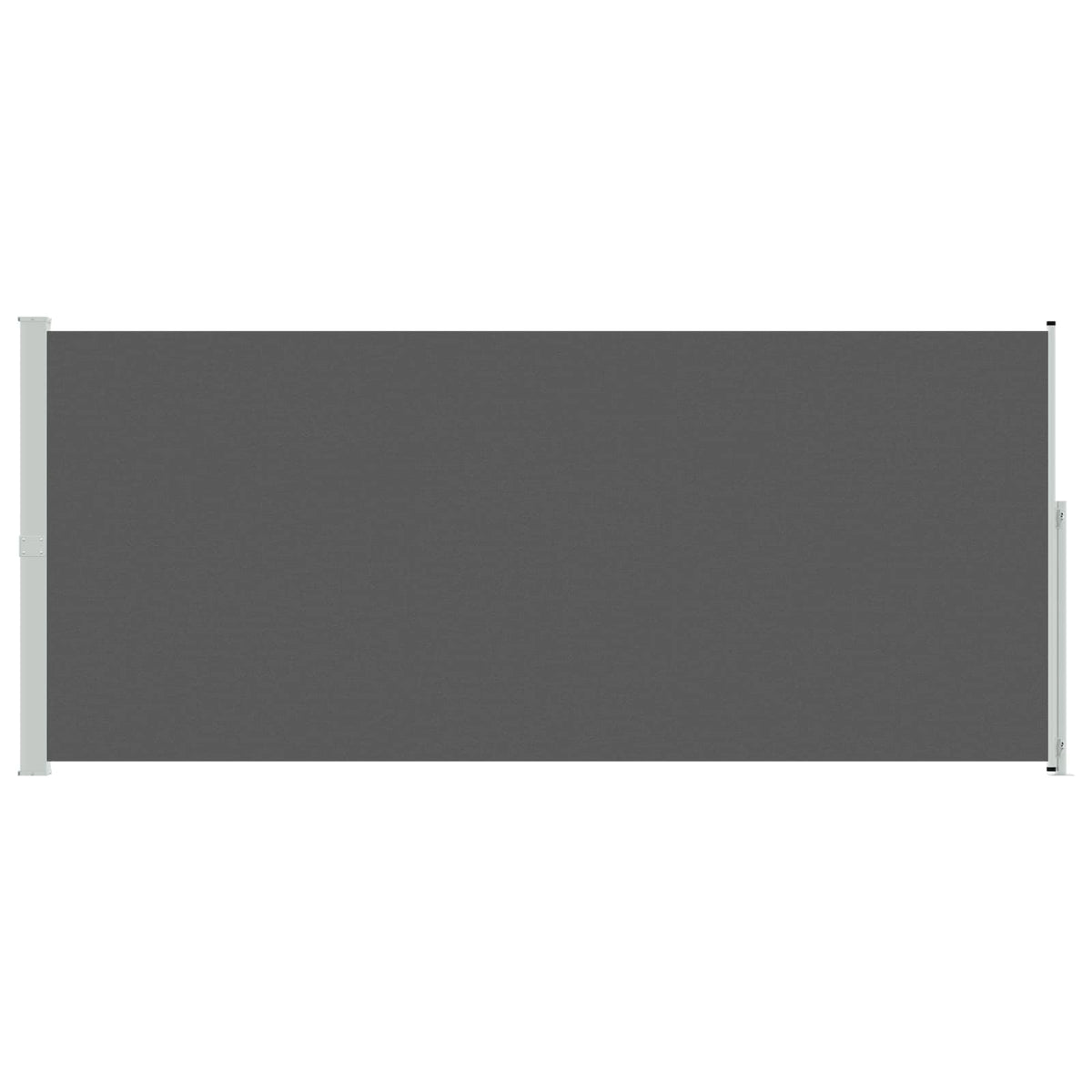 Retractable Side Awning Anthracite 600 x 200 cm Polyester