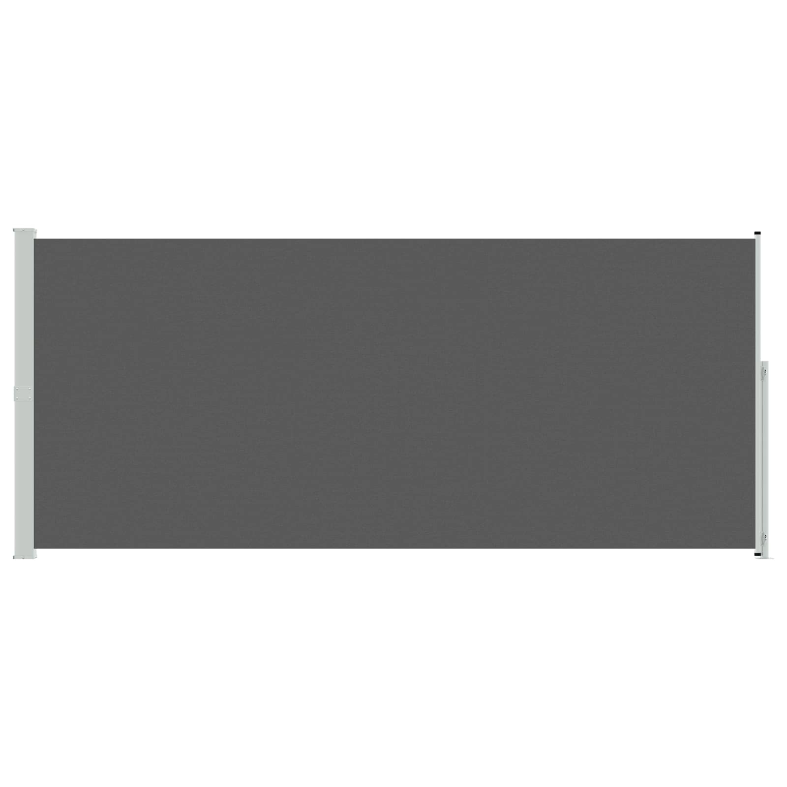 Retractable Side Awning Anthracite 600 x 200 cm Polyester