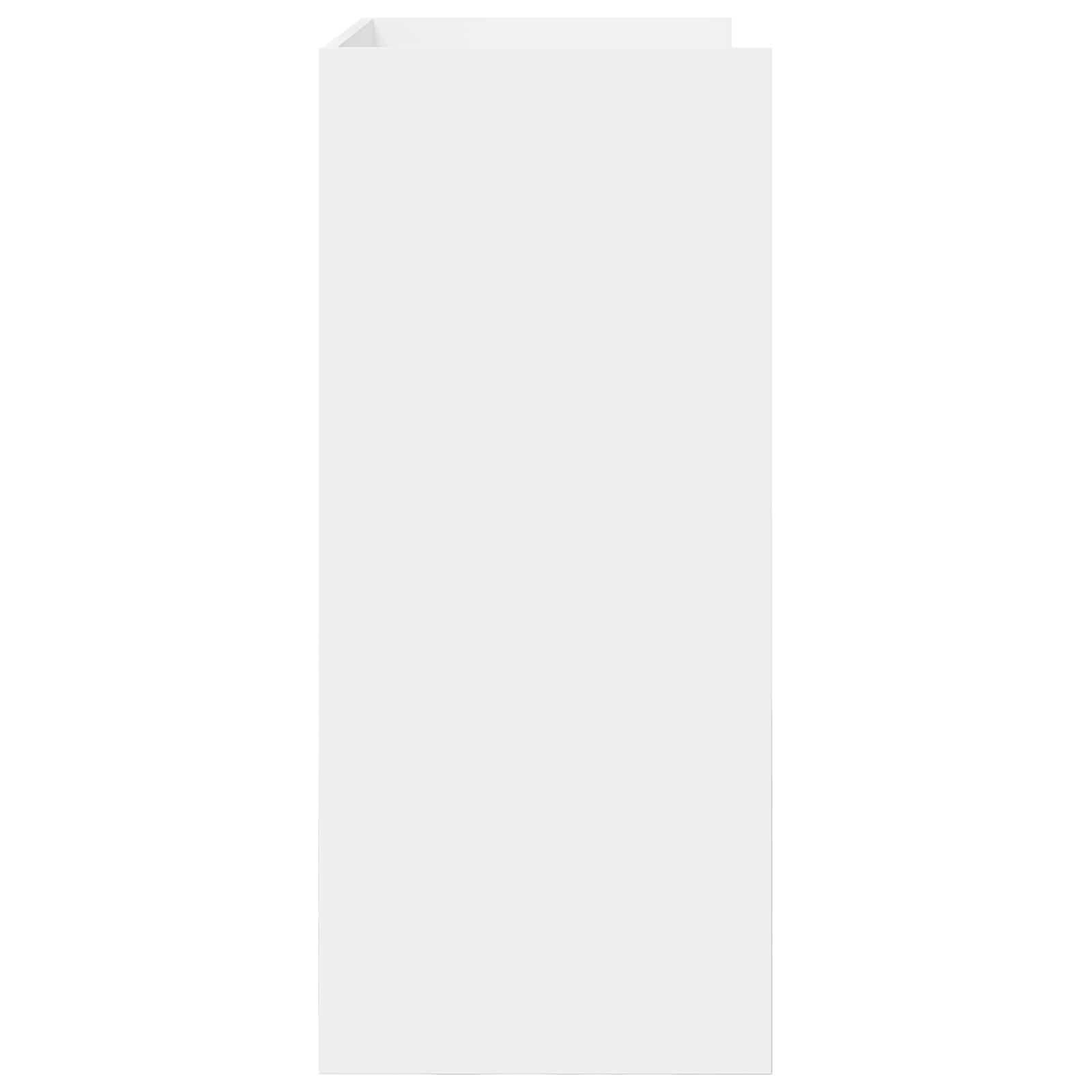 DJ Table White 82 x 45 x 102 cm Engineered Wood