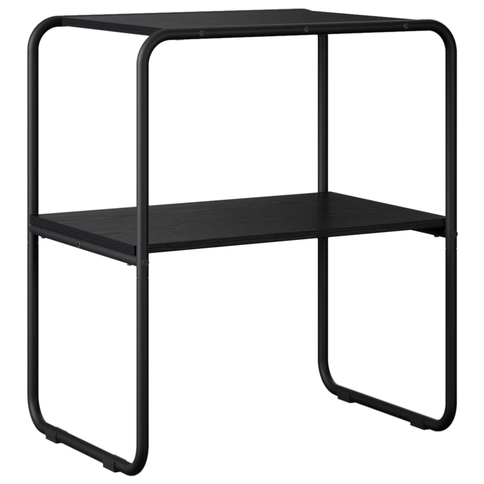 Console Table Black Oak 80 x 42.5 x 70 cm Engineered Wood