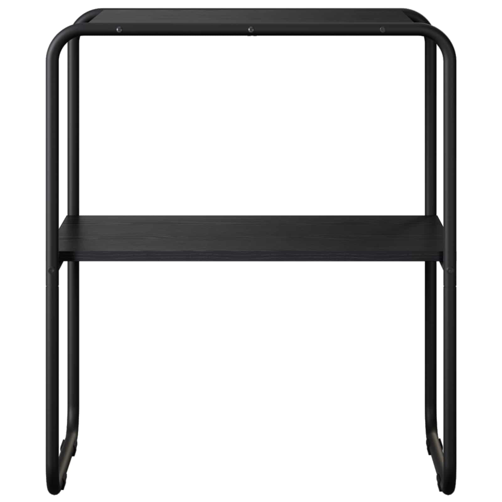 Console Table Black Oak 100 x 42.5 x 70 cm Engineered Wood