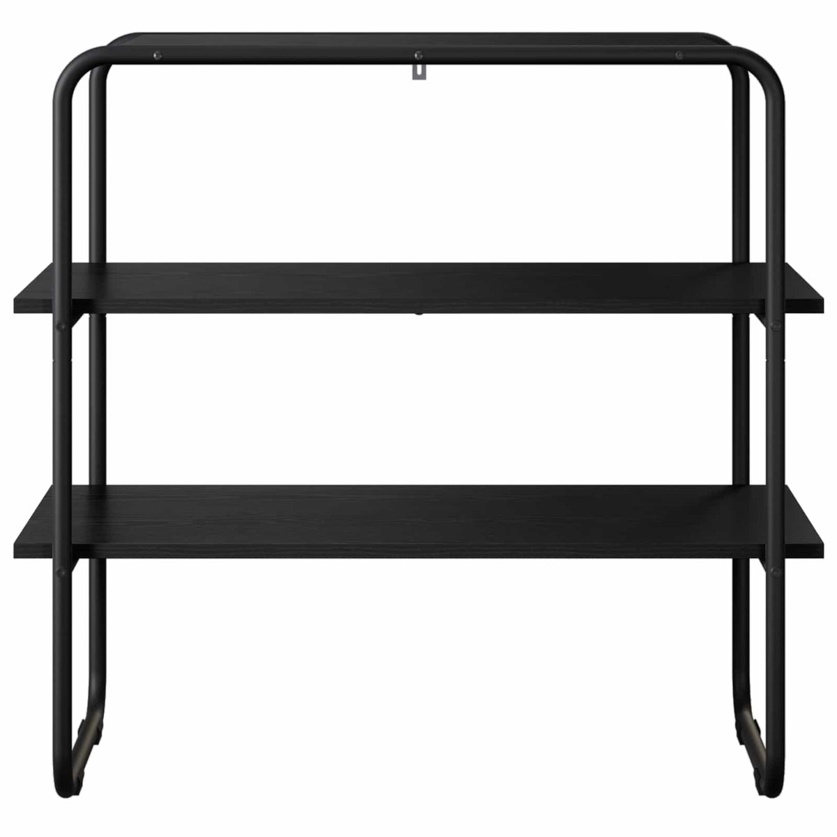 Console Table Black Oak 60 x 41 x 75 cm Engineered Wood
