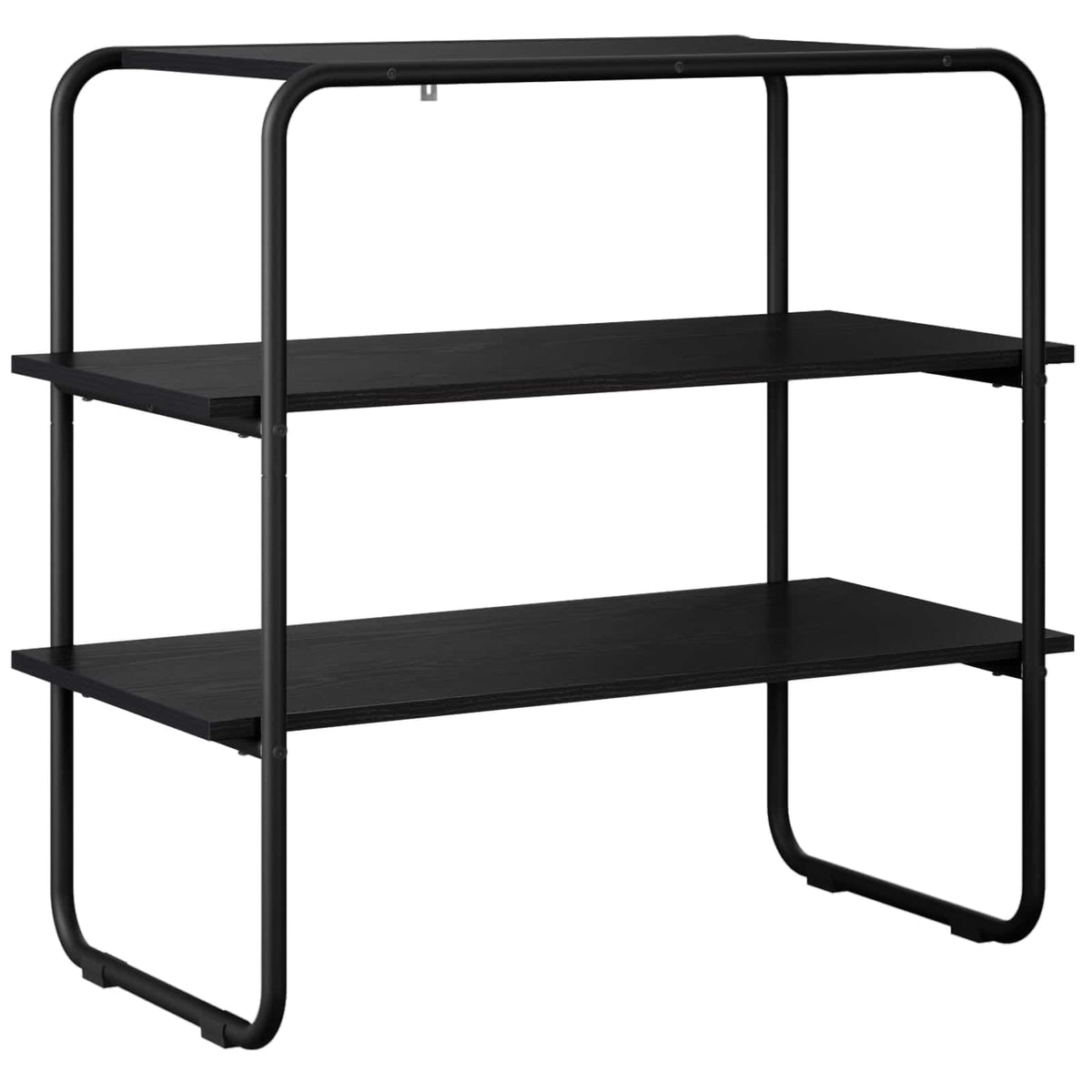 Console Table Black Oak 100 x 41 x 75 cm Engineered Wood