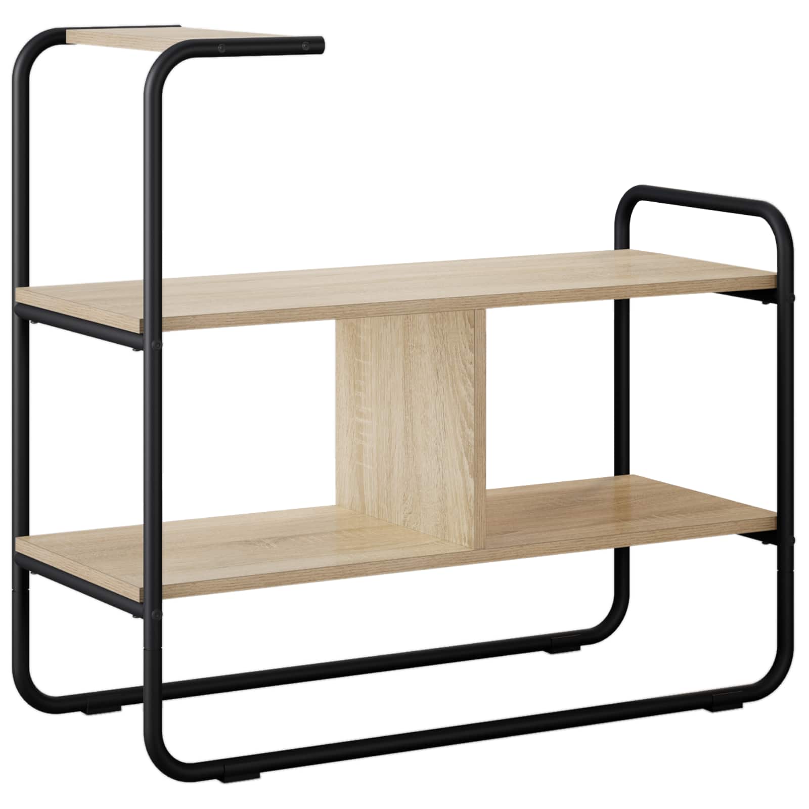 Console Table Sonoma Oak 80 x 35 x 75 cm Engineered Wood