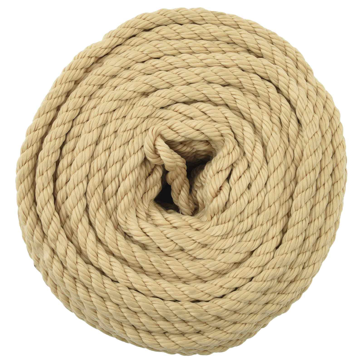 Boat Rope 50 m 0.8 Natural PP