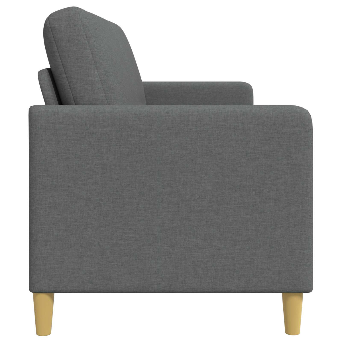 Sofa with Storage Dark Grey 152 x 78 x 87 cm Polyester