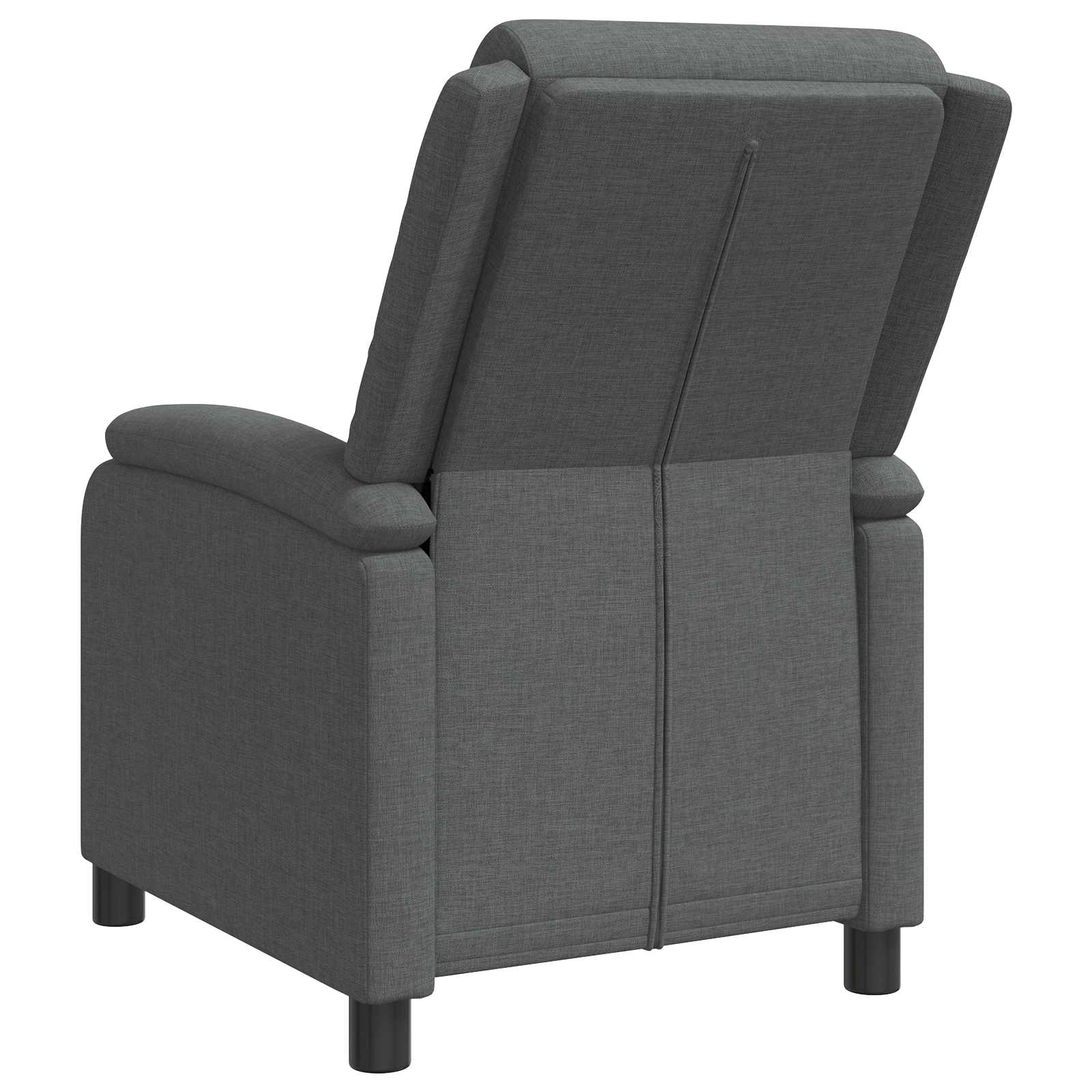 Recliner Dark Grey Fabric