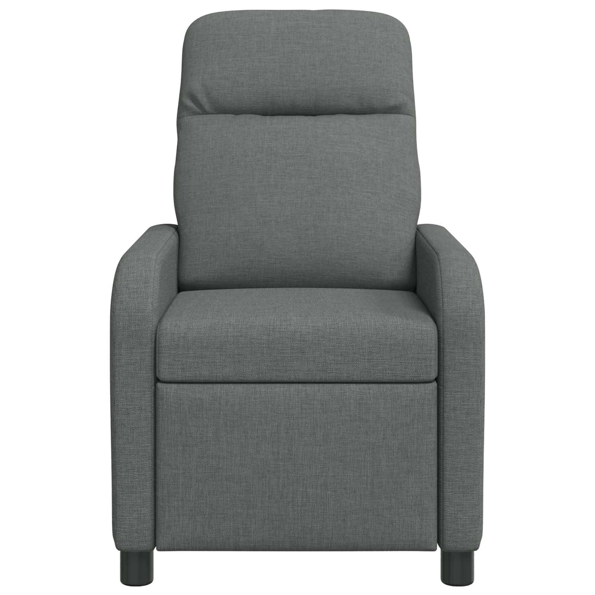 Massage Recliner Dark Grey Fabric