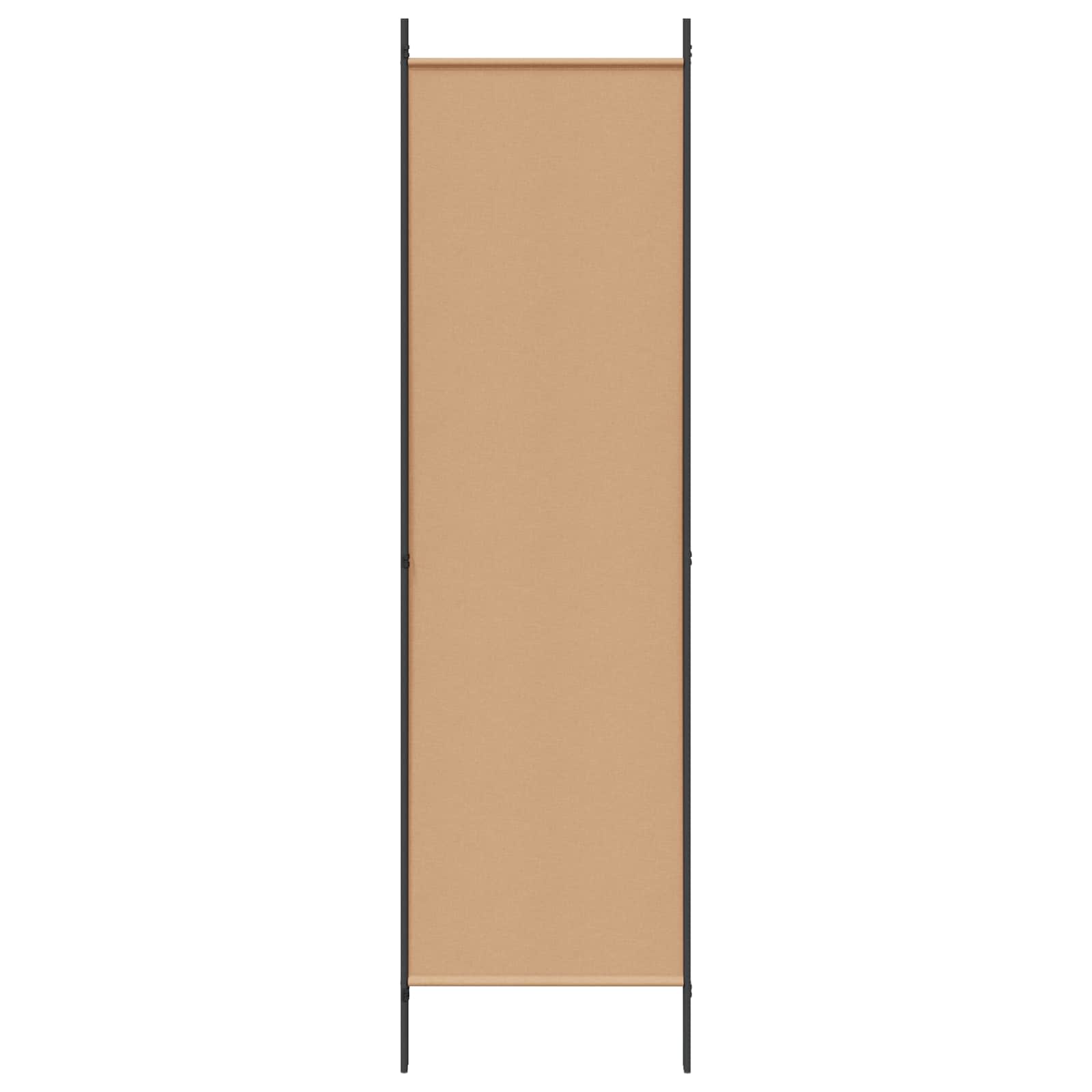 Room Divider Beige 150 x 180 cm Fabric