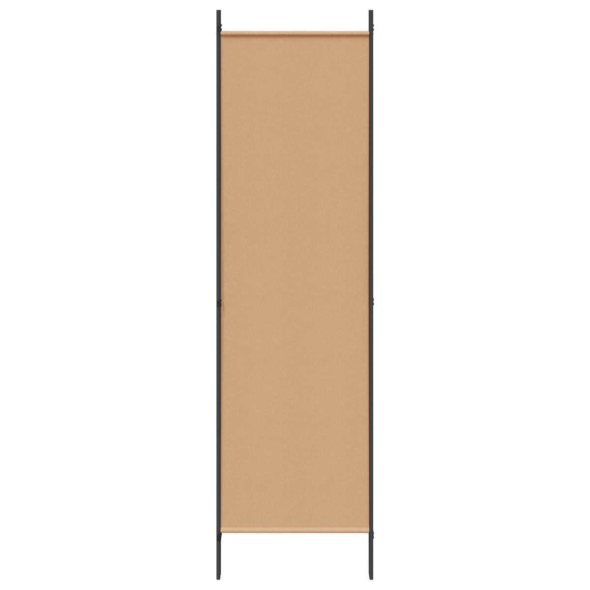 4-Panel Room Divider Beige 200 x 180 cm Fabric