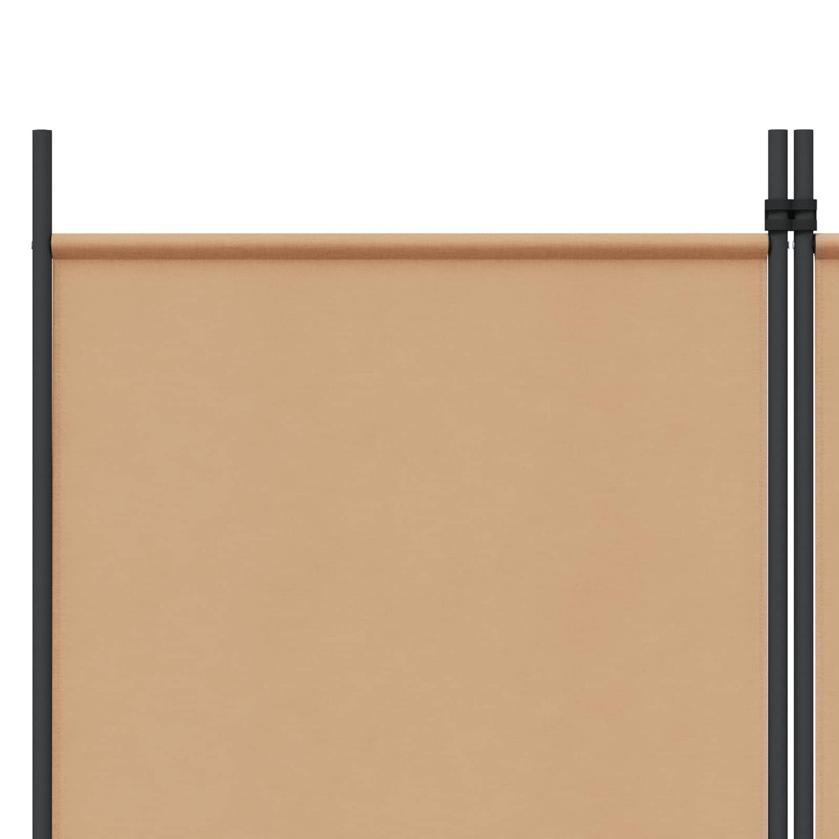 6-Panel Room Divider Beige 300 x 200 cm Fabric