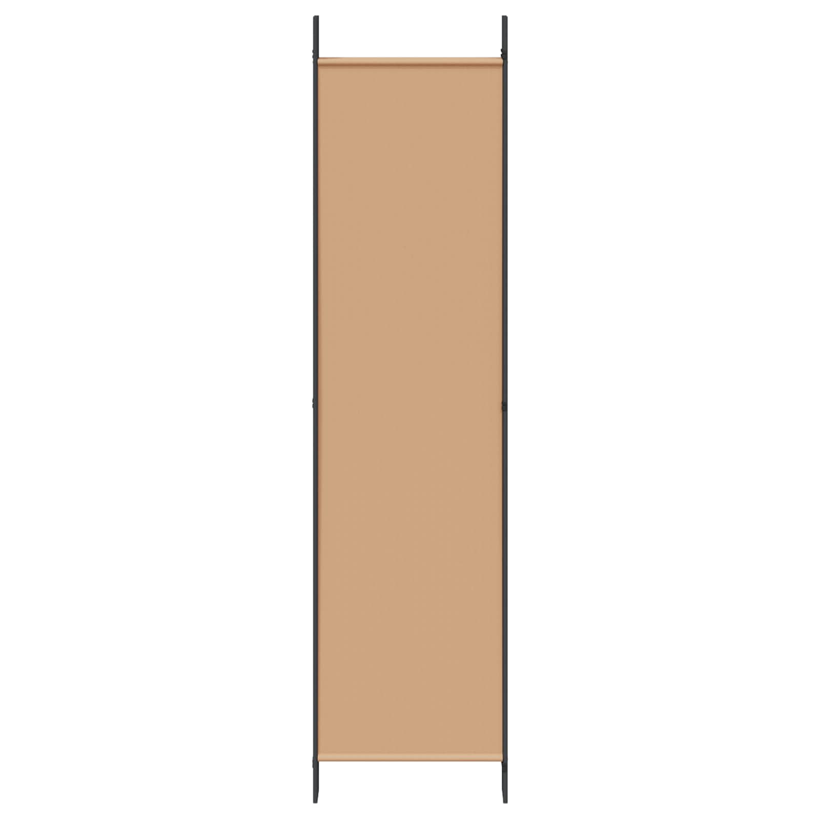 6-Panel Room Divider Beige 300 x 200 cm Fabric