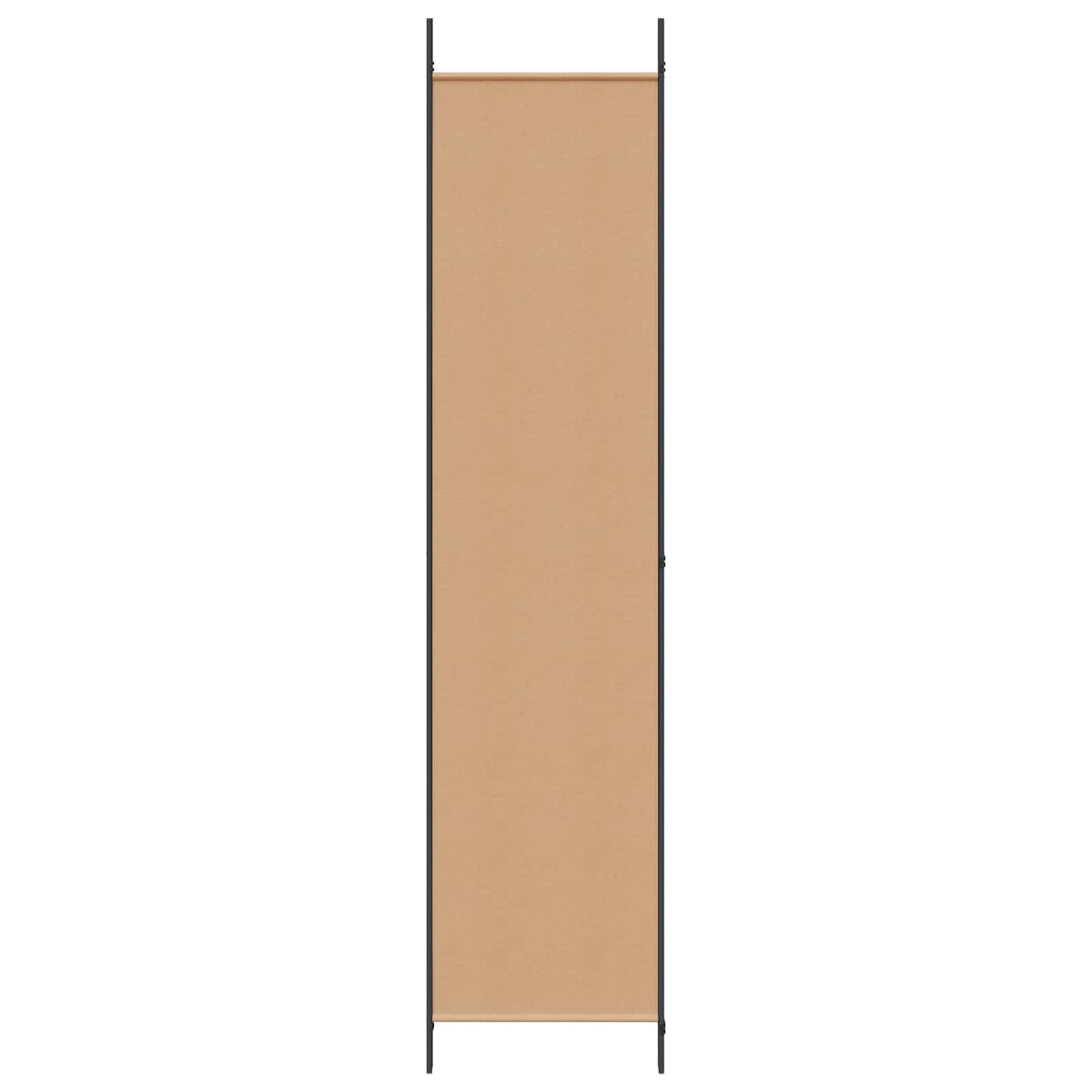3-Panel Room Divider Beige 150 x 220 cm Fabric