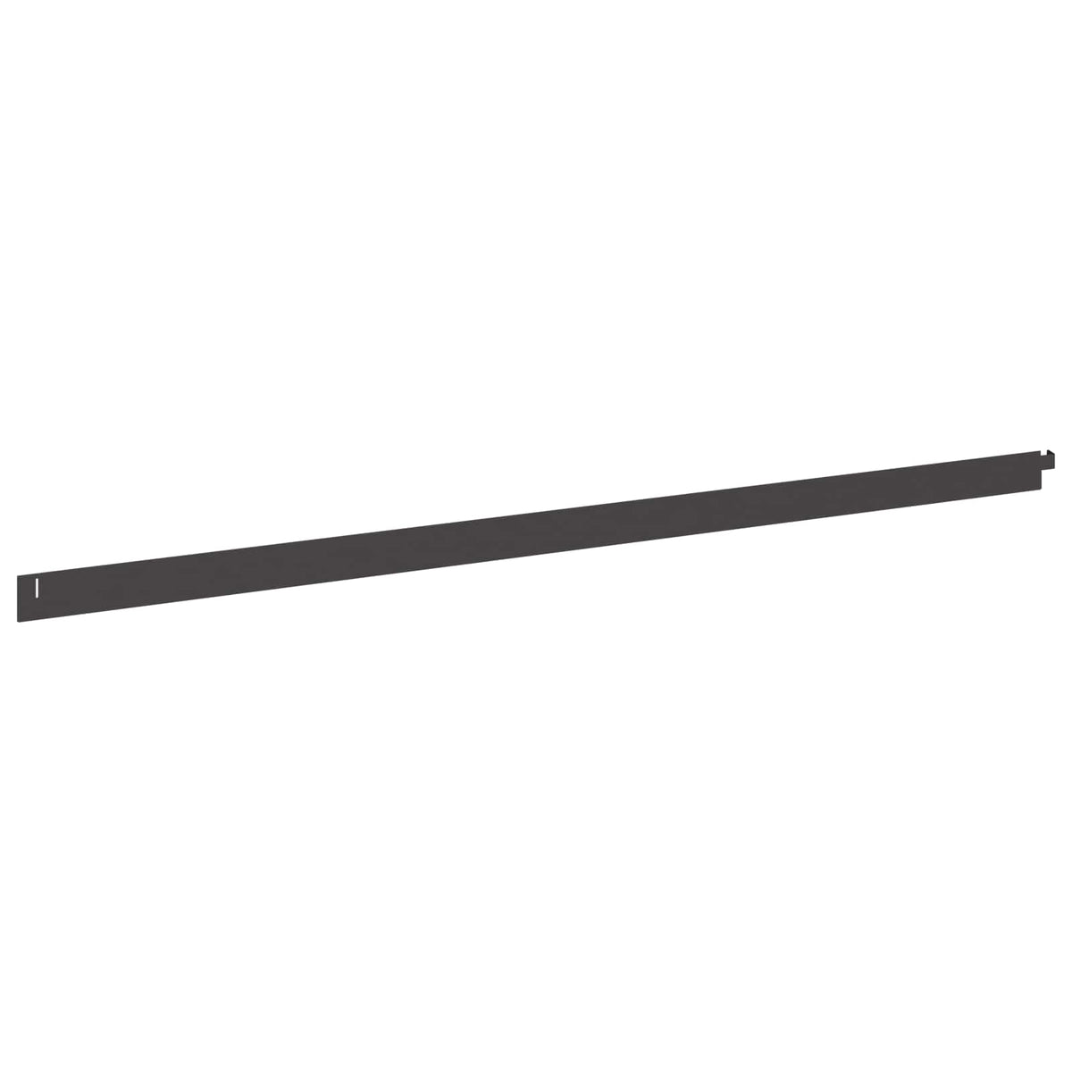 Lawn Edging 20 pcs 102 x 4 x 4 cm Steel Black