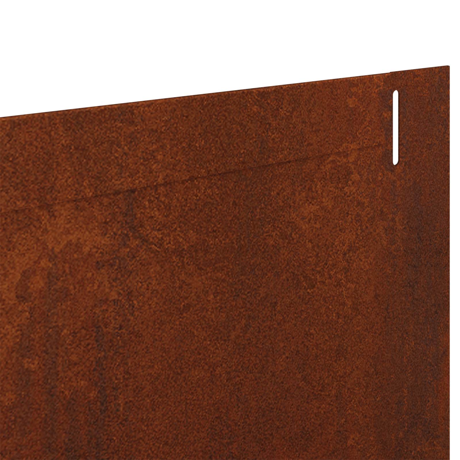Lawn Edging 20 pcs 102 x 10 x 4 cm Steel Rusty