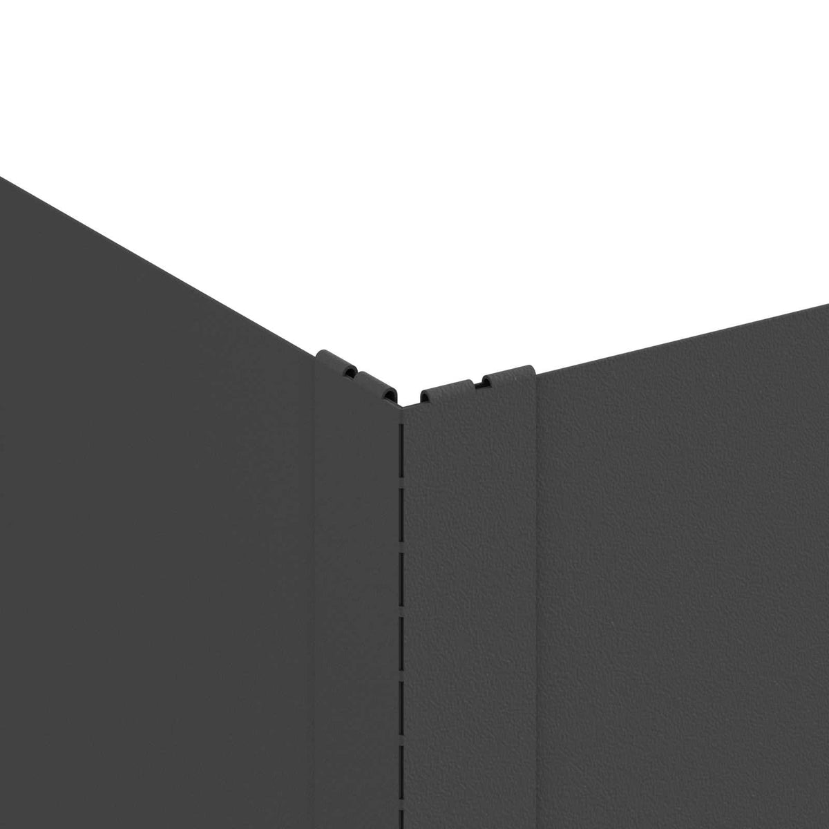 Lawn Edging 100 x 60 x 20 cm Steel Black
