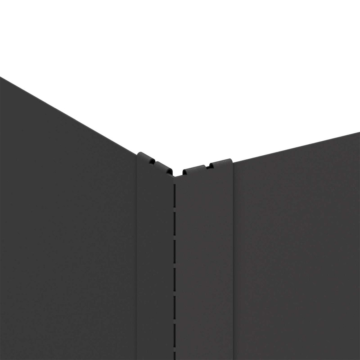 Lawn Edging 100 x 60 x 35 cm Steel Black
