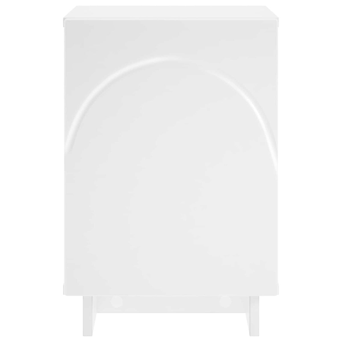 Bedside Cabinet White 33.5 x 34.5 x 50 cm Engineered Wood