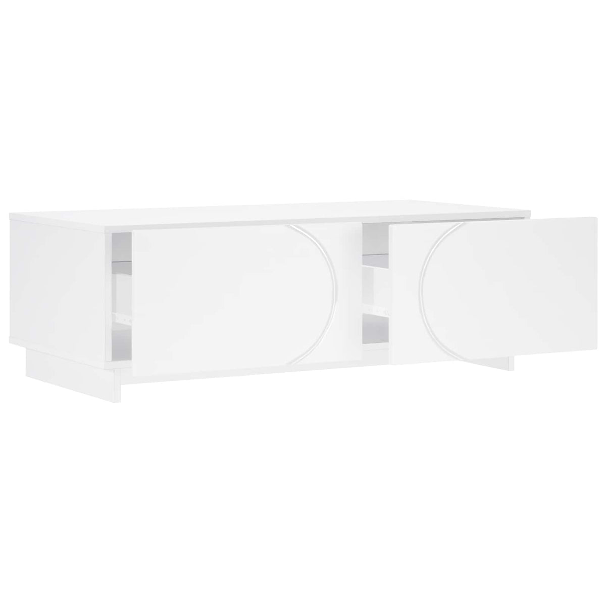 Coffee Table White 102 x 50.5 x 35 cm Engineered Wood