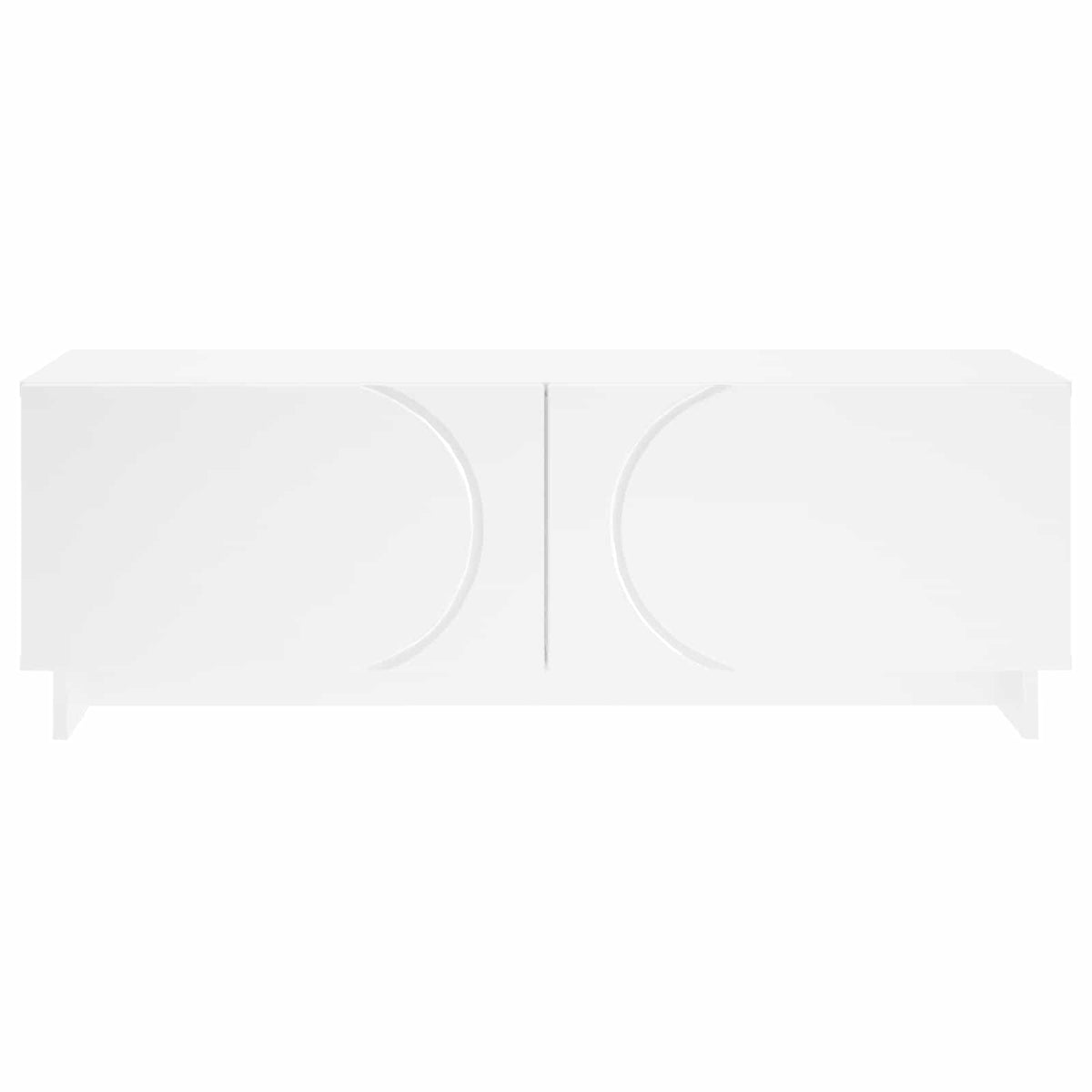 Coffee Table White 102 x 50.5 x 35 cm Engineered Wood