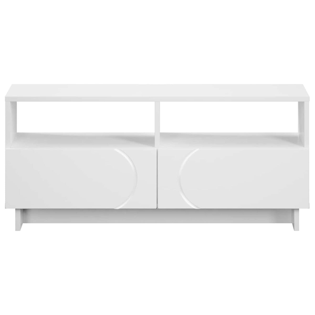 TV Stand 90 x 34.5 x 40 cm White Engineered Wood