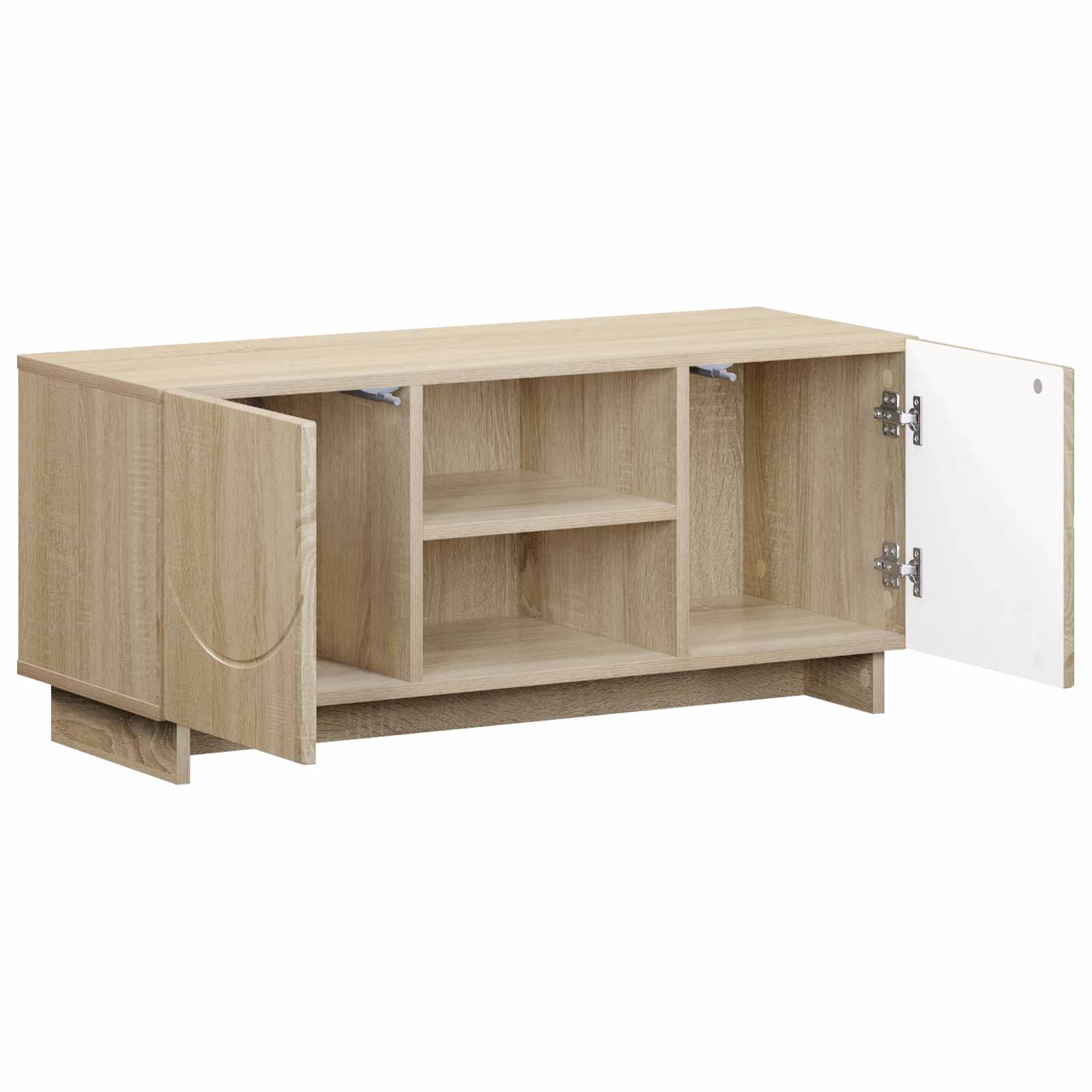 TV Stand 90 x 34.5 x 40 cm Sonoma Oak Engineered Wood