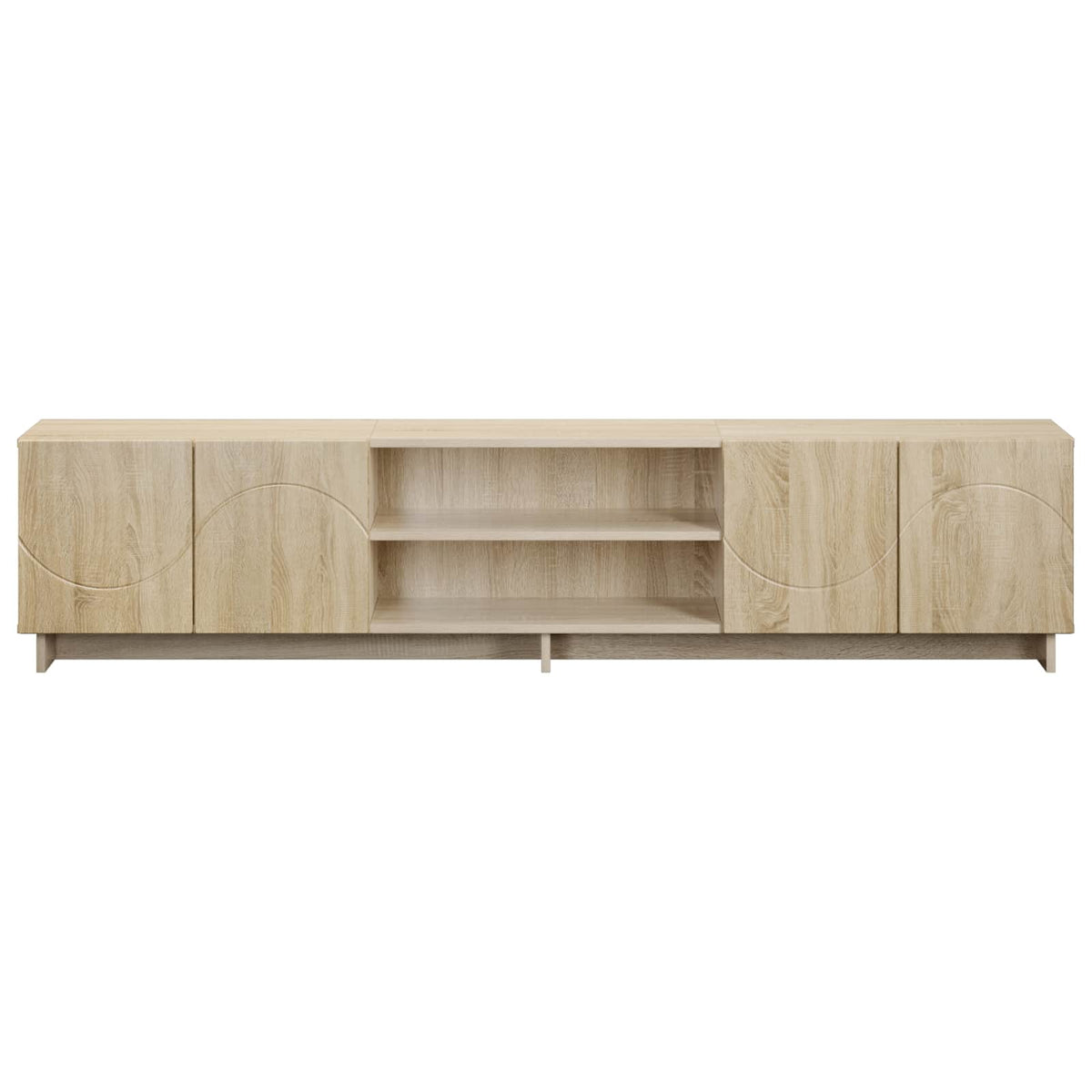 TV Stand 180 x 34.5 x 40 cm Sonoma Oak Engineered Wood