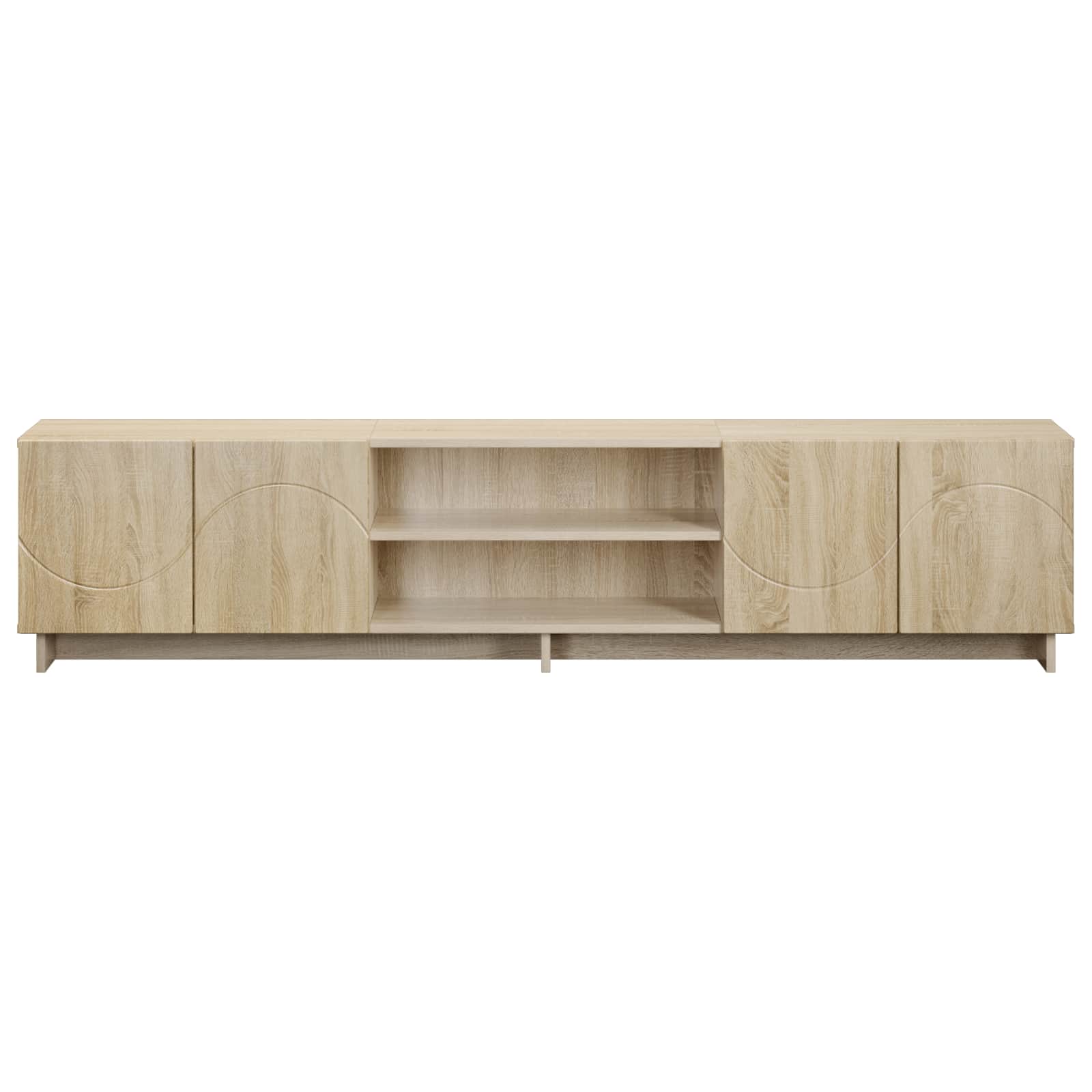 TV Stand 180 x 34.5 x 40 cm Sonoma Oak Engineered Wood