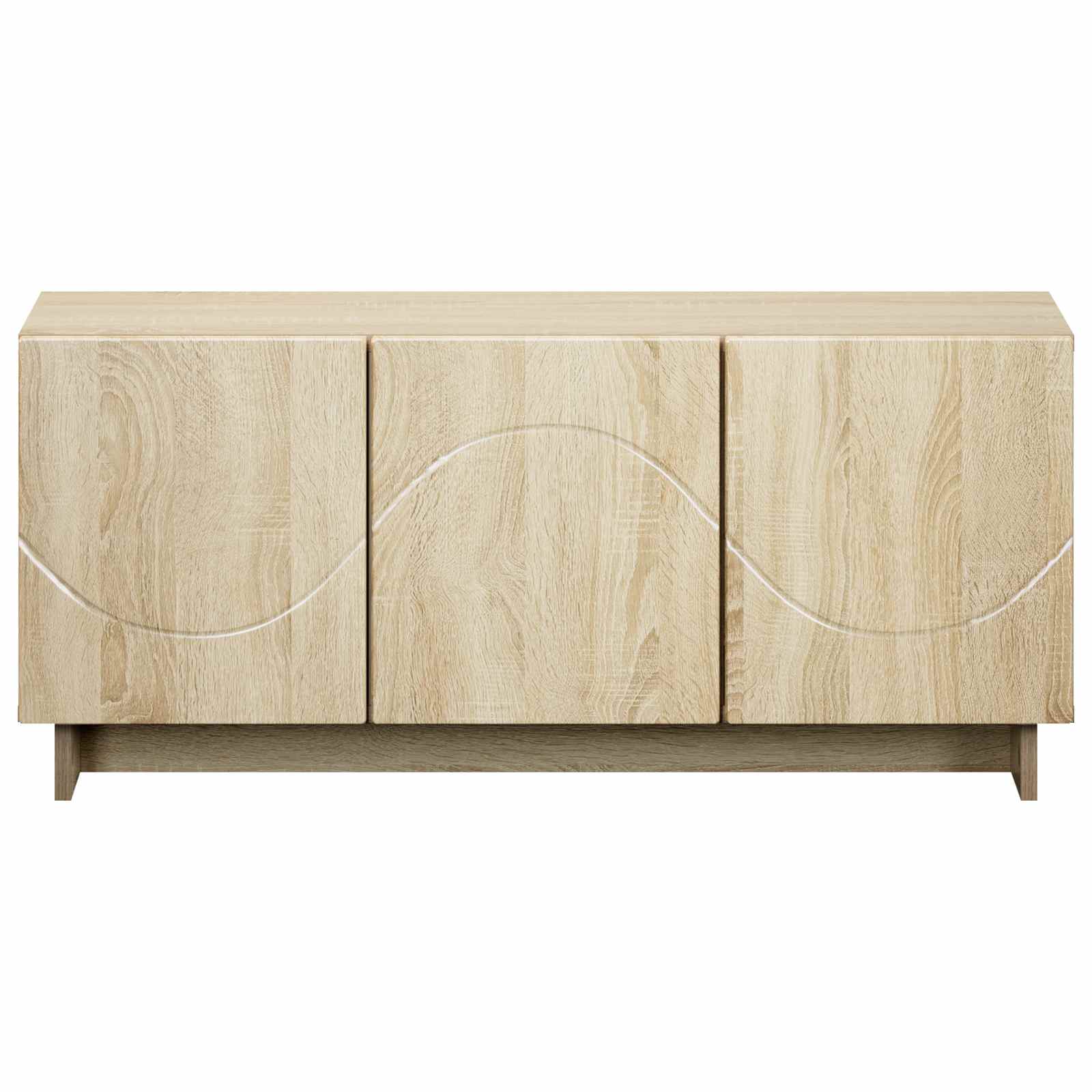 TV Stand 90 x 34.5 x 40 cm Sonoma Oak Engineered Wood