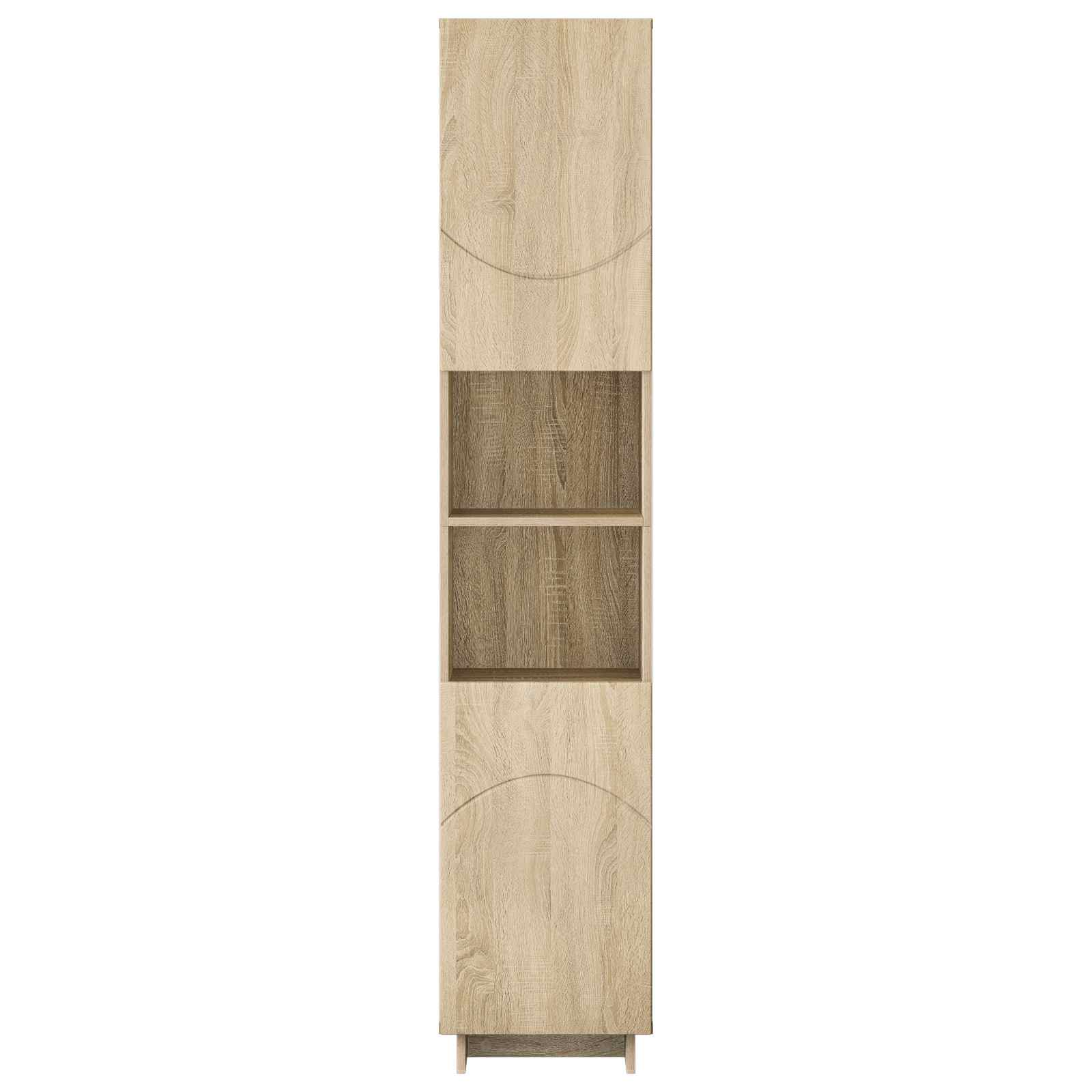 Bathroom cabinet Sonoma Oak 36.5 x 38 x 180 cm Engineered Wood