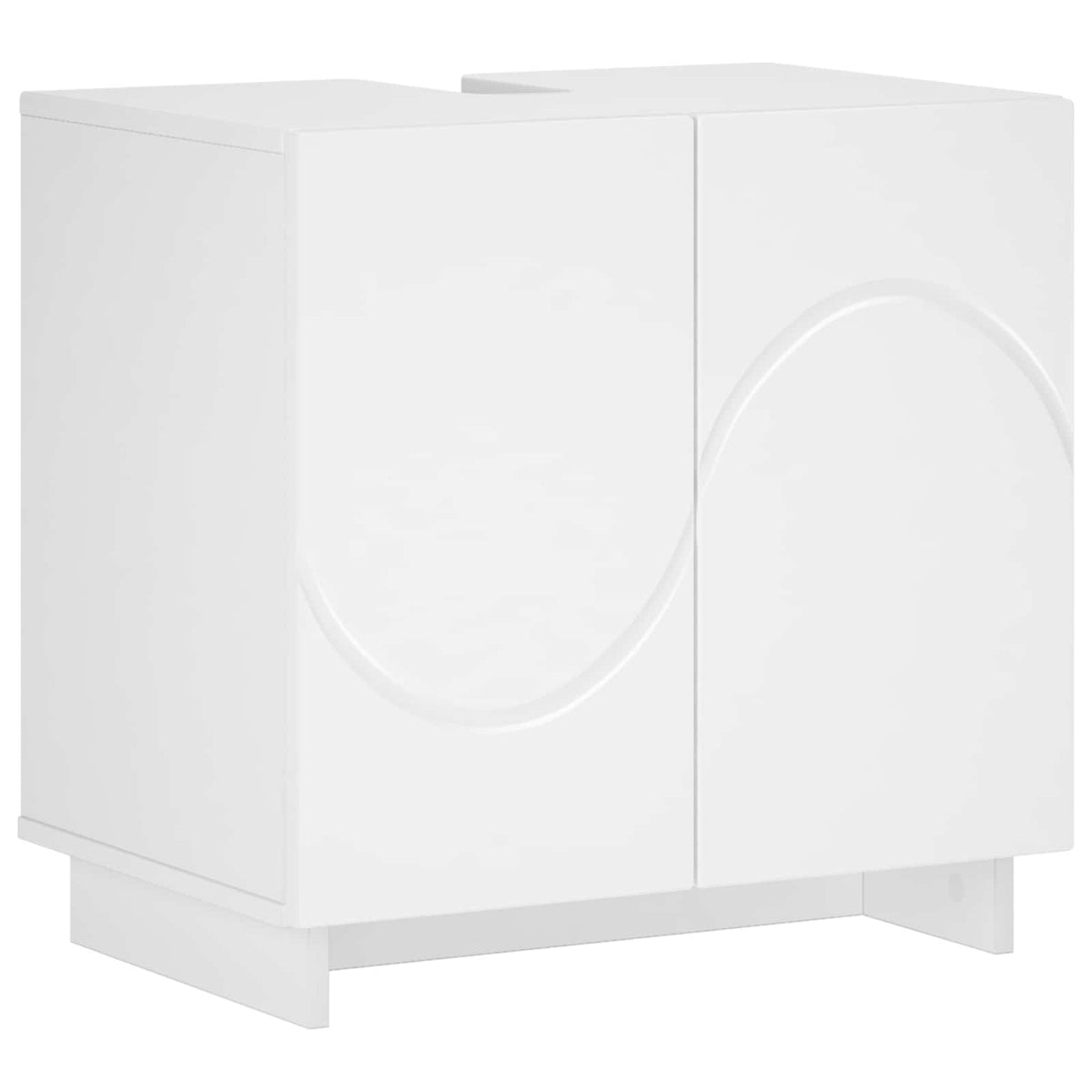 Bathroom cabinet White 60 x 41 x 58 cm Engineered Wood
