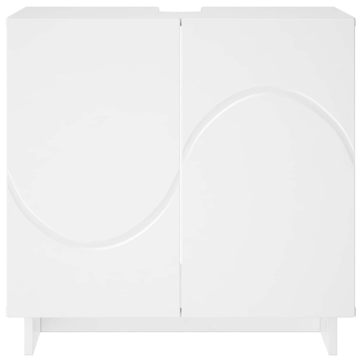Bathroom cabinet White 60 x 41 x 58 cm Engineered Wood