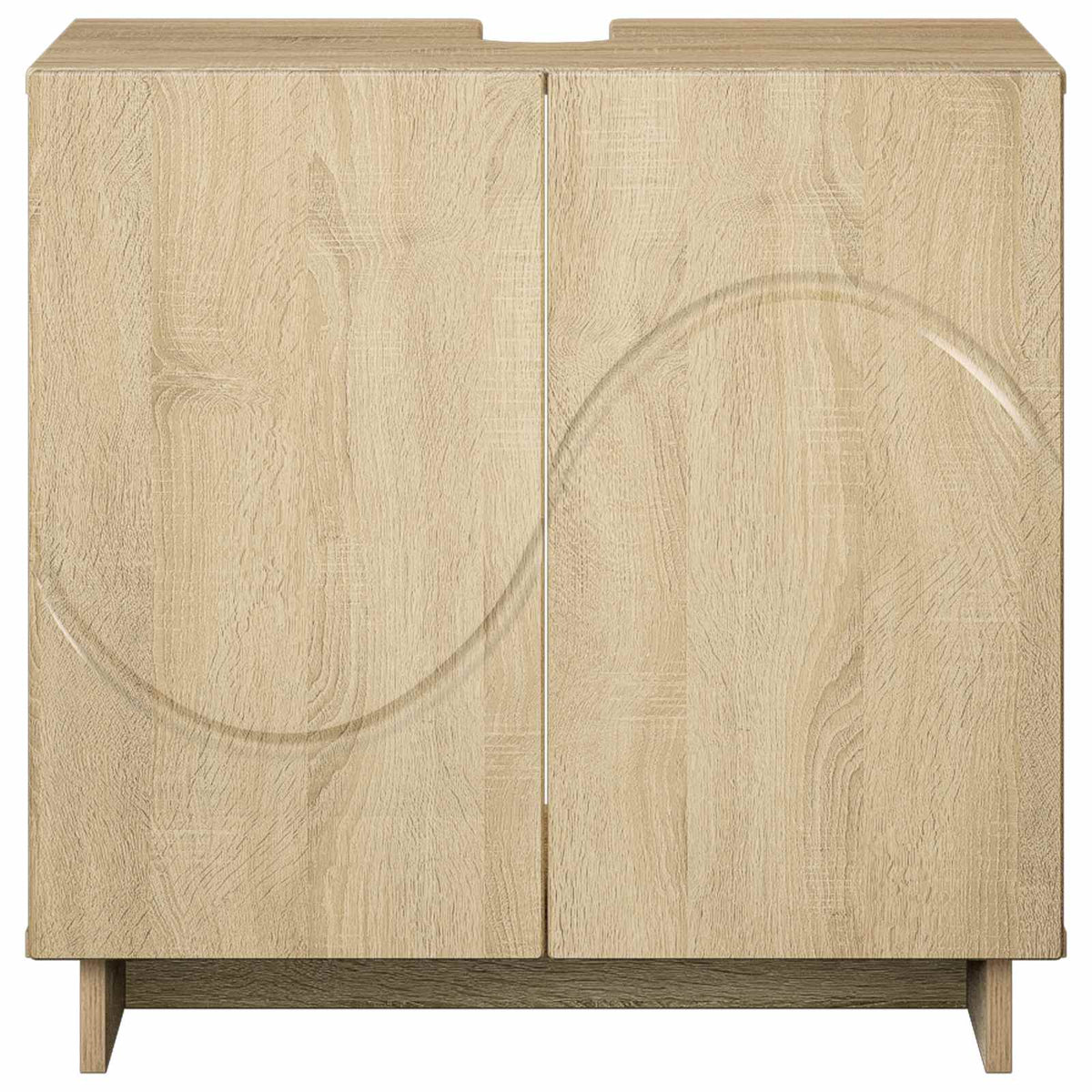 Bathroom cabinet Sonoma Oak 60 x 41 x 58 cm Engineered Wood