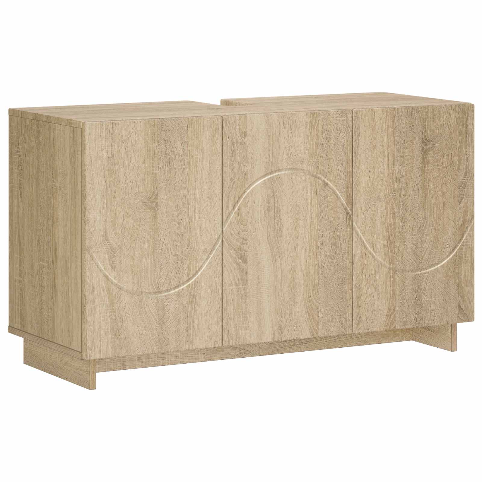 Bathroom cabinet Sonoma Oak 101 x 41 x 58 cm Engineered wood