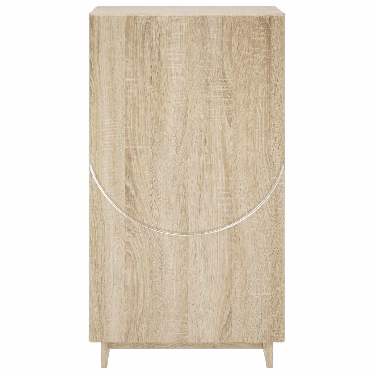 Shoe Cabinet 48 x 38 x 87.5 cm Engineered Wood Sonoma Oak