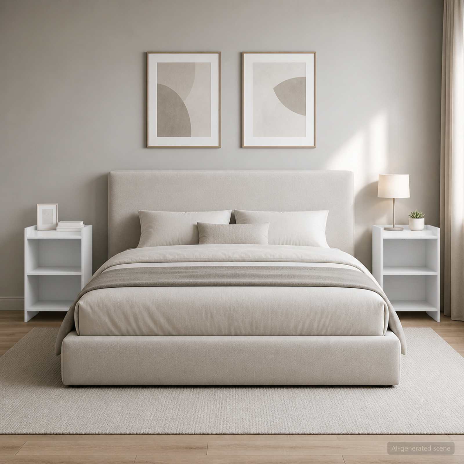 Bedside Tables 2 pcs White 40 x 30 x 60 cm Engineered Wood