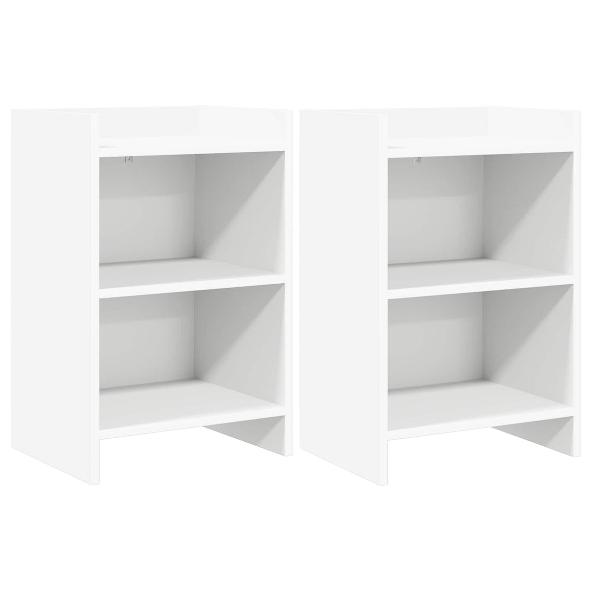 Bedside Tables 2 pcs White 40 x 30 x 60 cm Engineered Wood