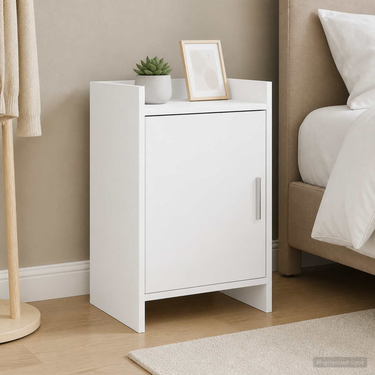 Bedside Tables White 40 x 30 x 60 cm Engineered Wood