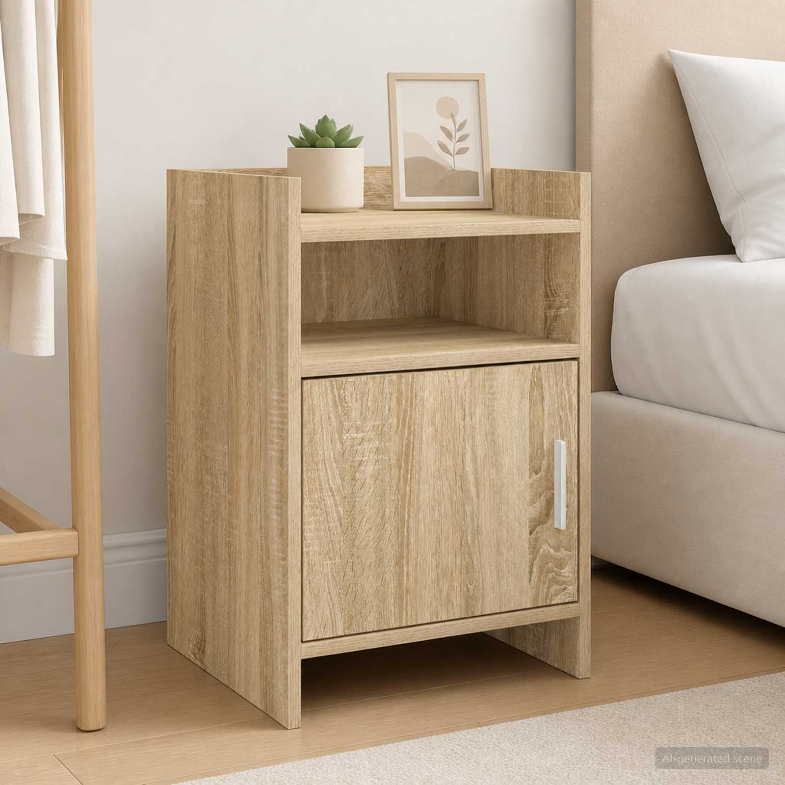 Bedside Tables Sonoma Oak 40 x 36 x 60 cm Engineered Wood