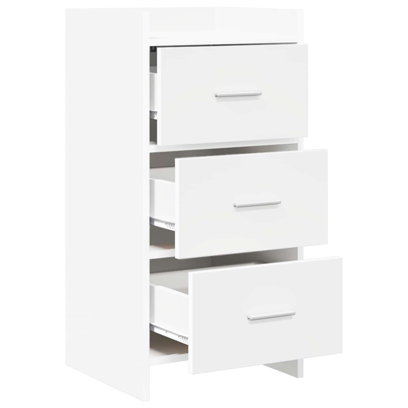Sideboard White 40 x 36 x 80 cm Engineered Wood